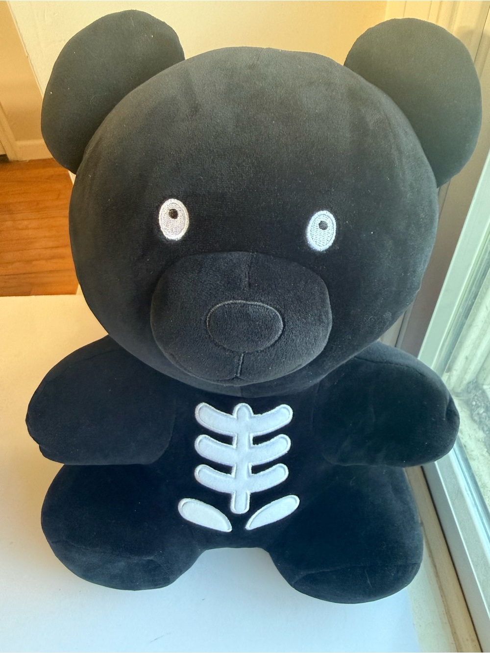 Walmart Halloween Black Gummy Bear Squishy Plush Way To Celebrate 16”